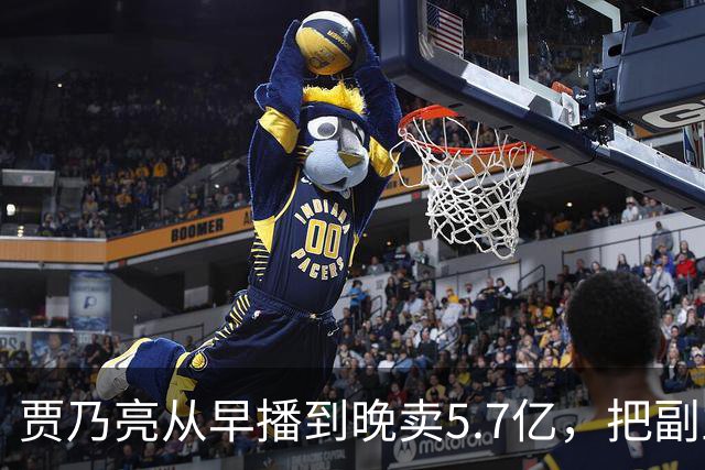 贾乃亮从早播到晚卖5.7亿，把副业干成了主业
