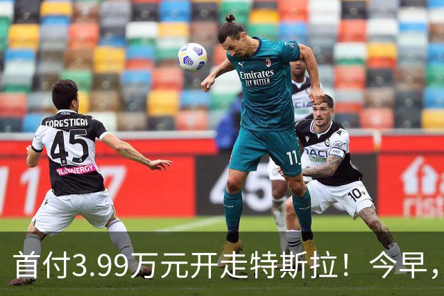 首付3.99万元开走特斯拉！今早，特斯拉推出全新方案